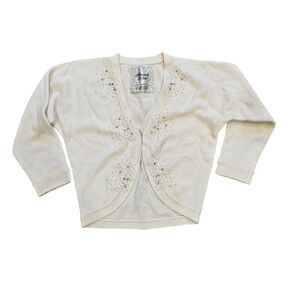Abercrombie & Fitch Cream Cardigan